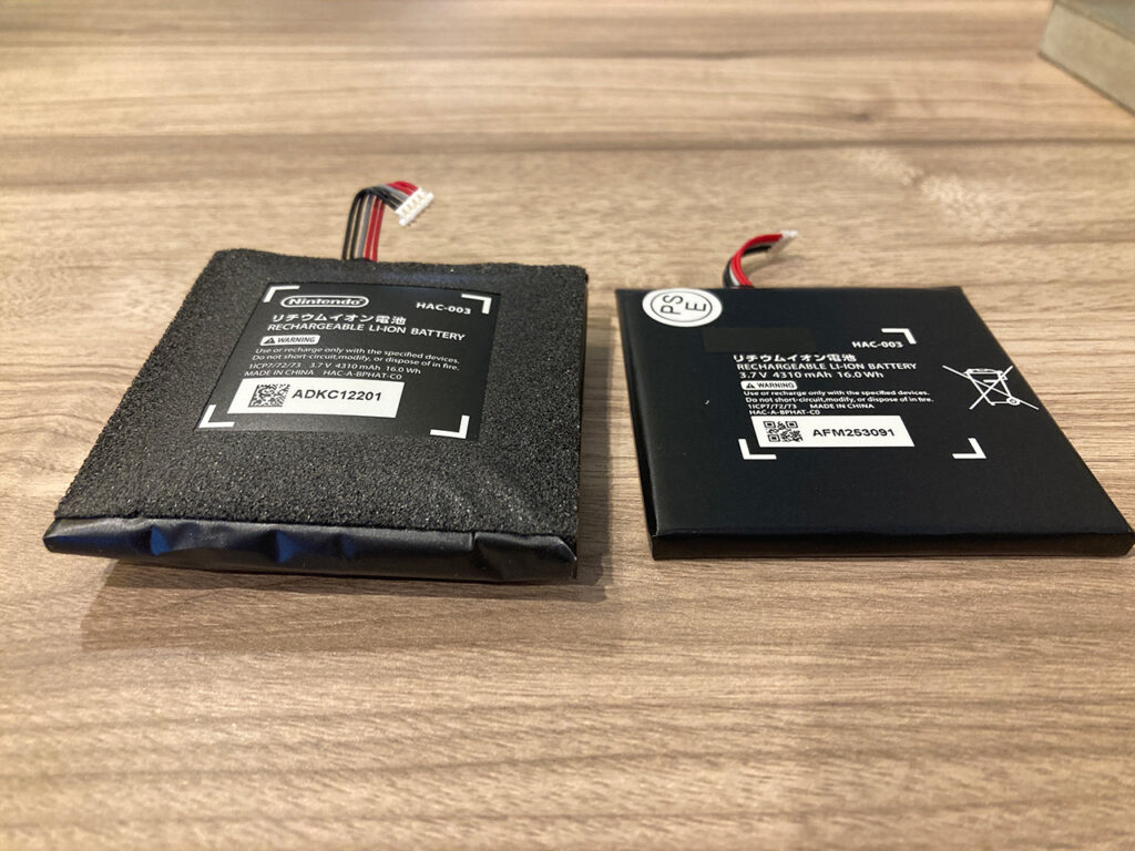 Switchのバッテリー比較