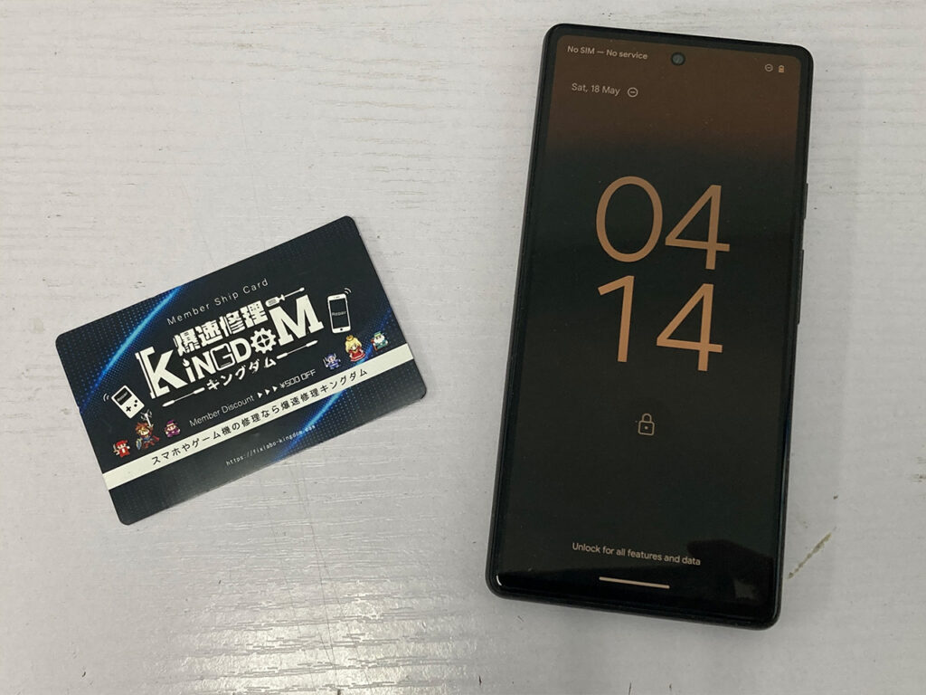 Google Pixel 6aのバッテリー交換すれば動作の遅さが改善！即日で新品同様にできます！