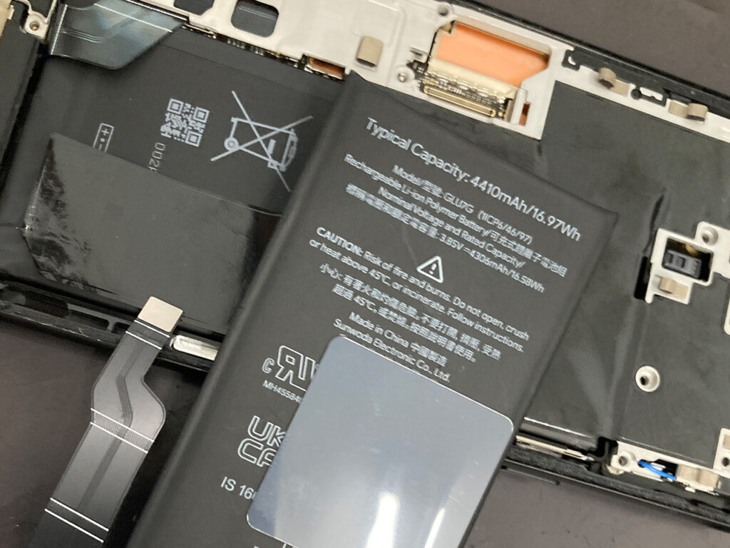 Google Pixel 6a バッテリー交換