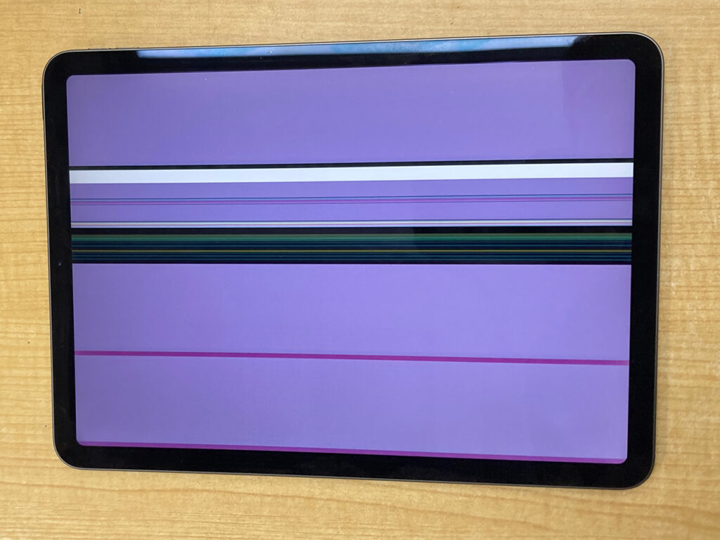 iPad Air 4 画面修理 修理前