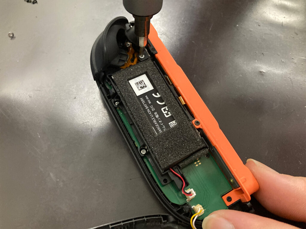 Switch 2 Joy-Con アナログスティック分解作業