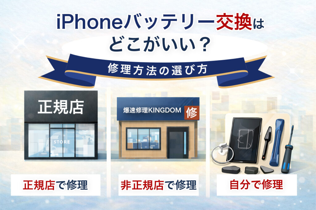 修理方法の選び方